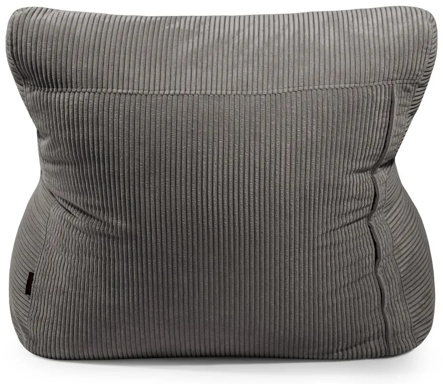 Hnedý menčestrový sedací vak Lounge 100 – SLOWDOWN