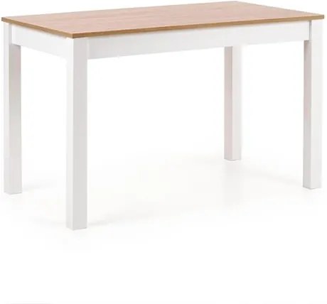 Jedálenský stôl KSAWERY Halmar dub sonoma- bílá
