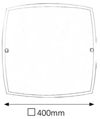 Rabalux 3689 - Stropné svietidlo NEDDA 2xE27/60W/230V