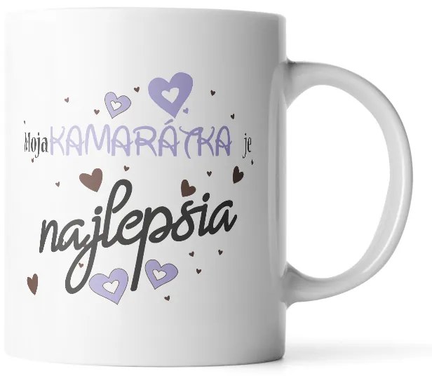 Sablio Hrnek Moje kamarádka je nejlepší - 200 ml - espresso