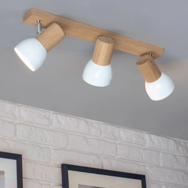 Spot-Light 2224374 - Bodové svietidlo SVENDA 3xE27/60W/230V