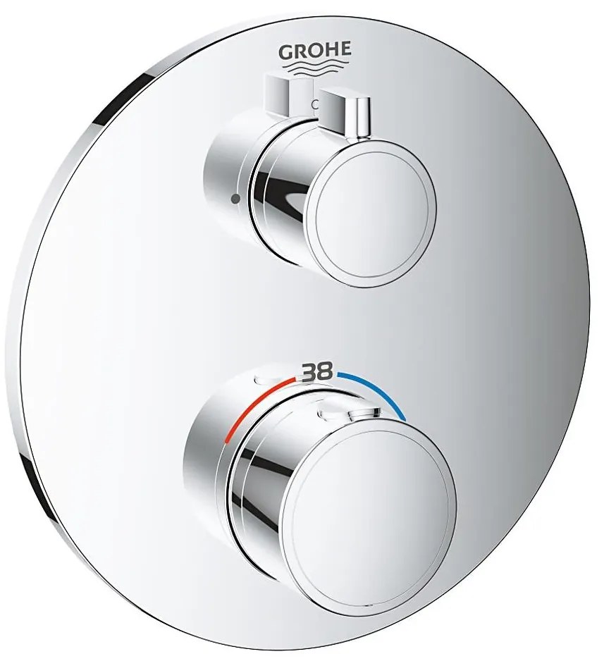 GROHE 24075000 - Termostatická sprchová batéria GROHTHERM lesklý chróm
