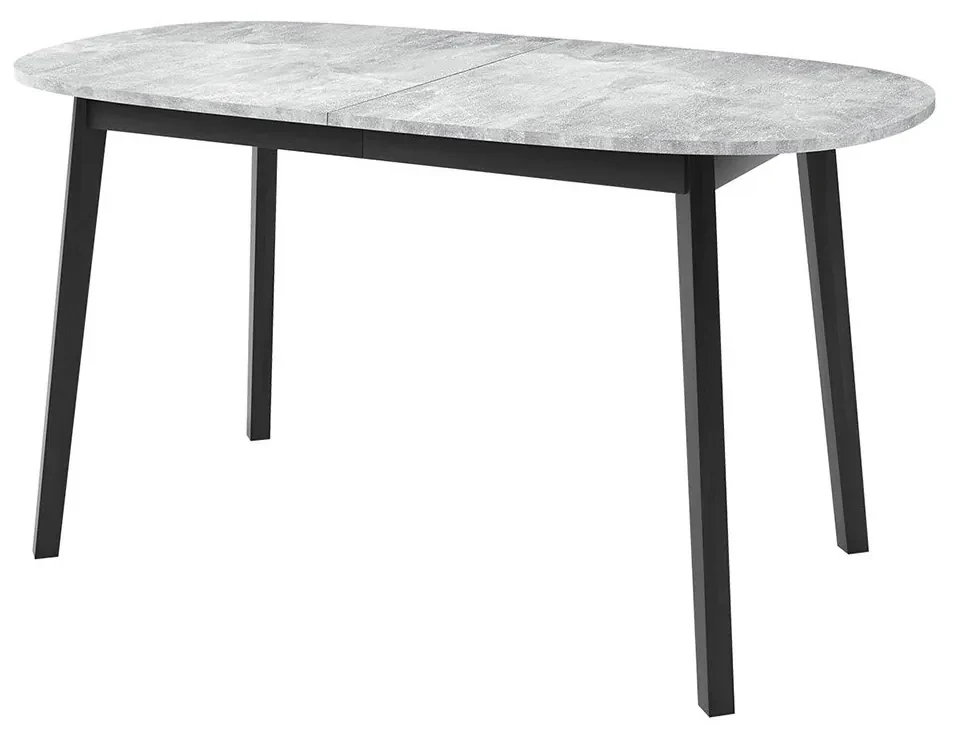 Jedálenský stôl Zerimo S 150x80, Farby:: biela / čierna