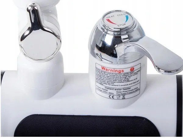 Vekr 1171 LCD prietoková batéria s elektrickým ohrevom vody a sprchou