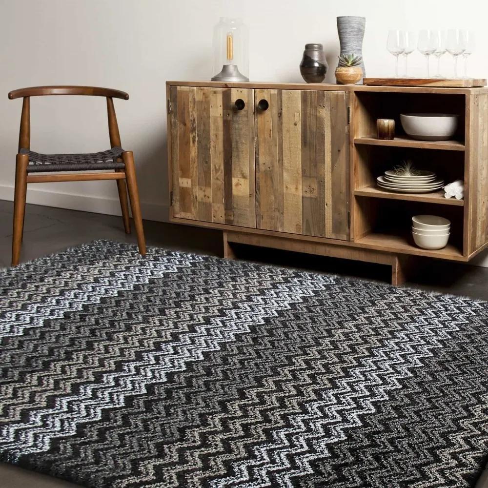 DomTextilu Hnedo sivý koberec do obývačky 14902-113994 | BIANO