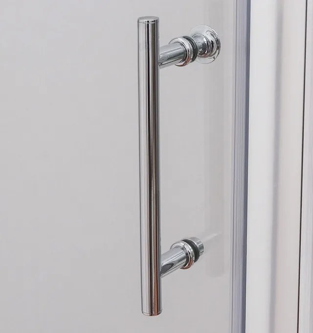 Roltechnik Outlet Otváracie jednokrídlové sprchové dvere OBDO1 s pevnou stenou OBB - bez vaničky ROTH-Variant: šírka dverí: 80 cm, šírka pevnej steny…
