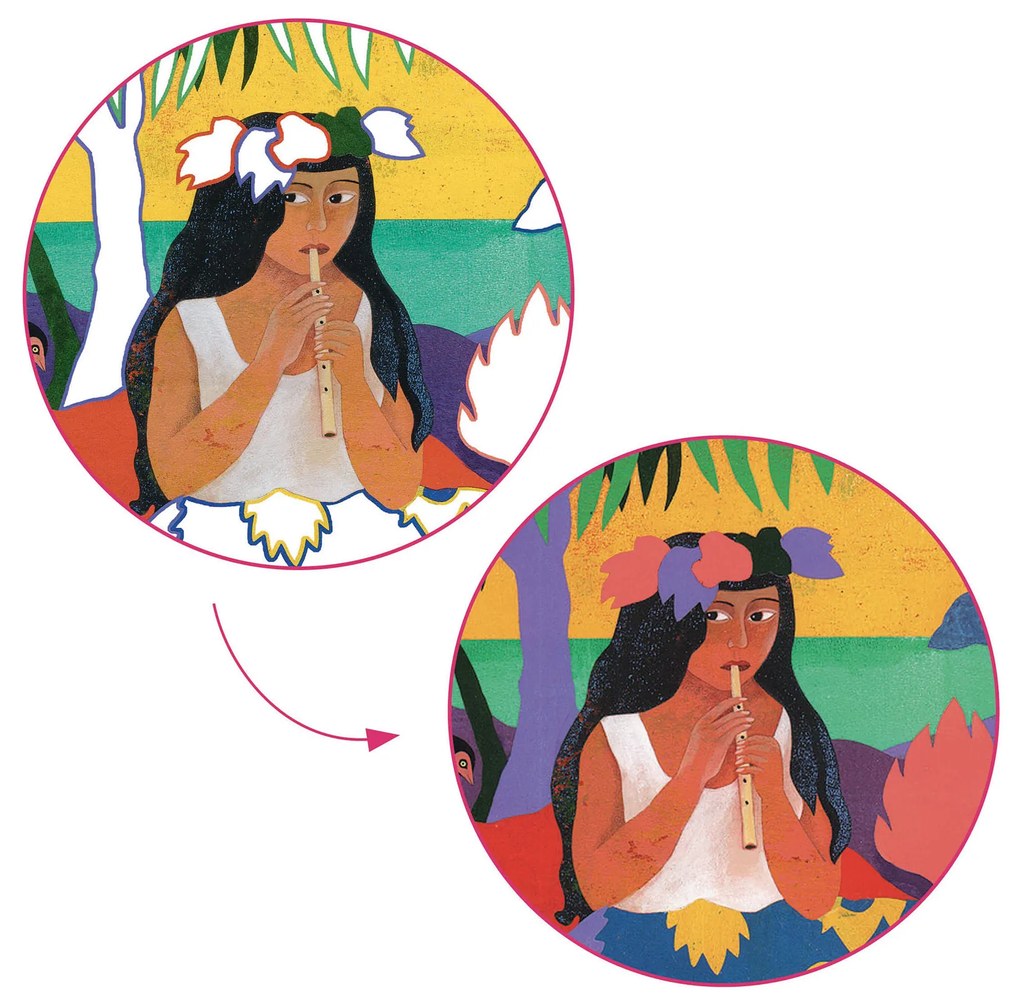 Kreatívna hra - Paul Gauguin - Polynézia