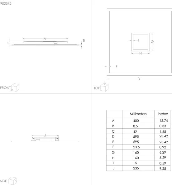 Eglo 900572 - LED RGBW Stmievateľné stropné svietidlo BORDONARA LED/36W/230V + DO