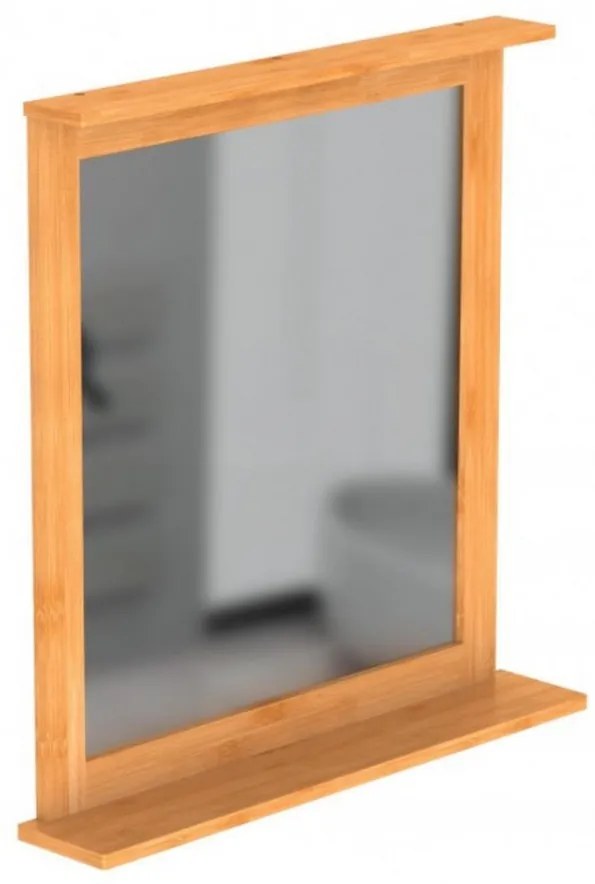 Schütte Bambusové zrkadlo 67 x 70 x 11cm WS706355
