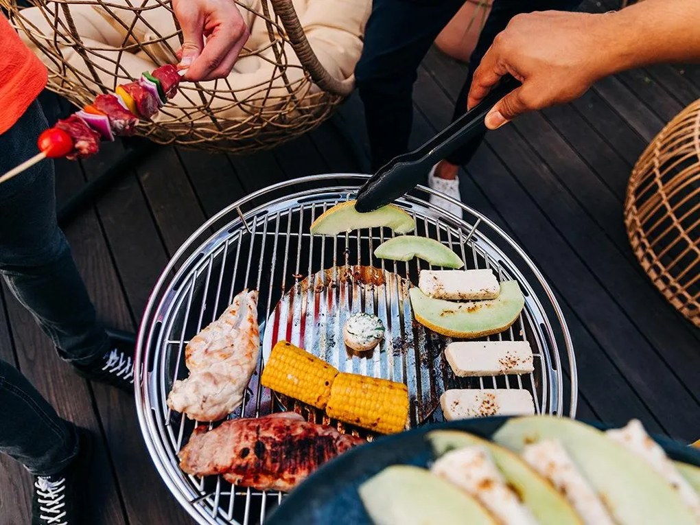 LotusGrill XL s taškou + 1 sada batérií + 1kg uhlia + 1 gél