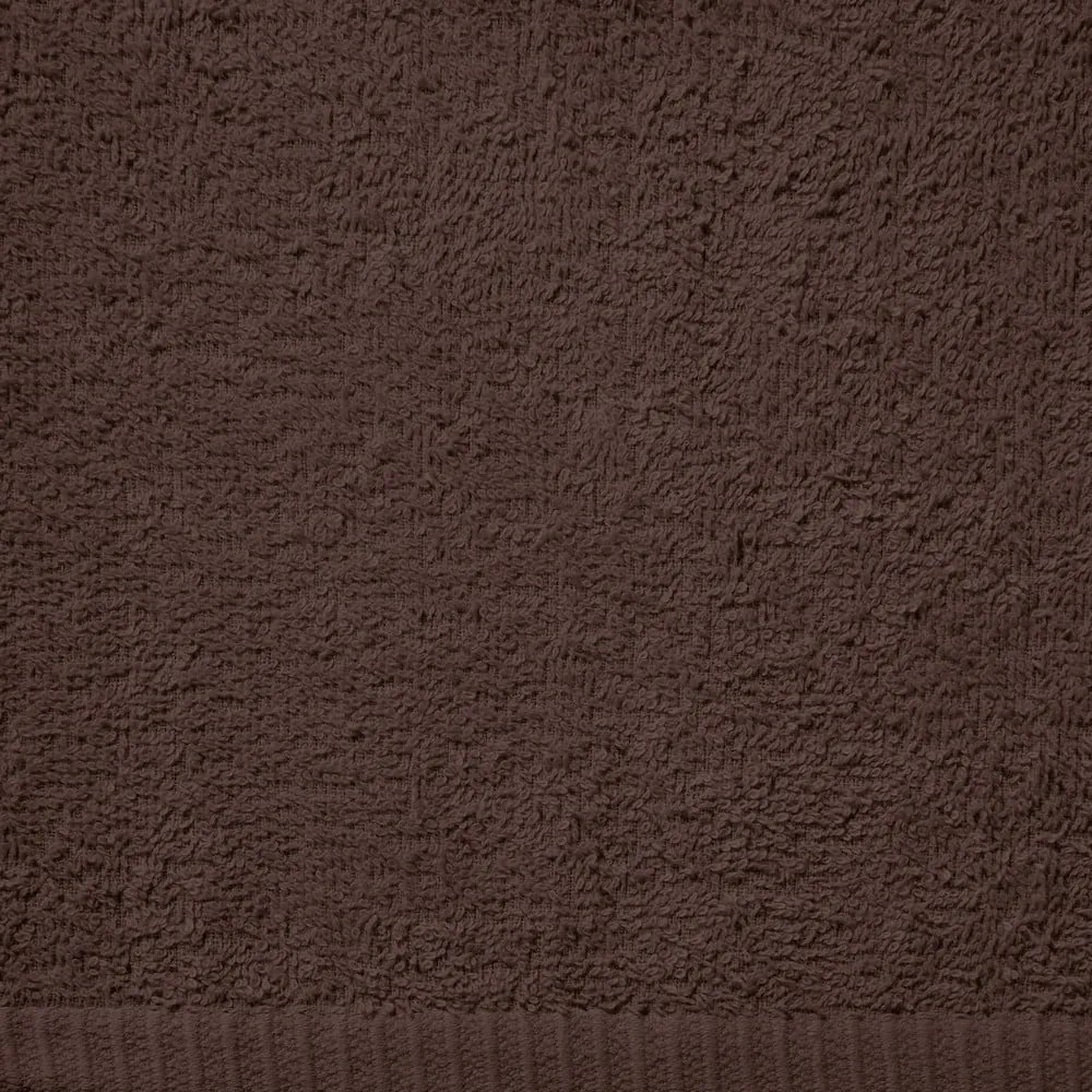 Hnedá rýchloschnúca/froté bavlnená osuška 90x140 cm Quick Dry – Catherine Lansfield