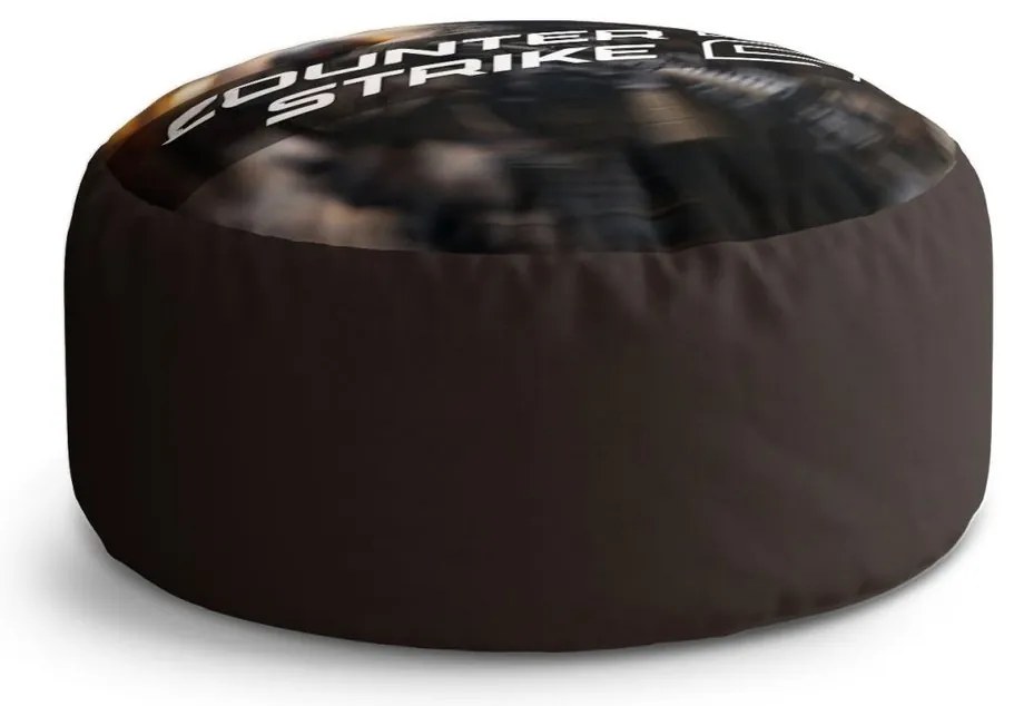 Taburet Circle Counter-Strike 2 vojak, čierna