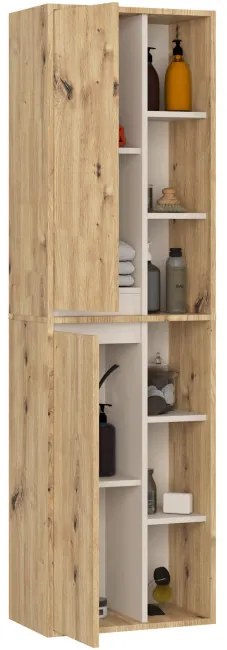 Kúpeľňová skrinka VAMI W50 2D 6P artisan dub / kašmír