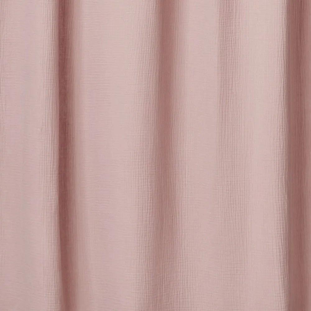 Mušelínová plienka z organickej bavlny ružová 70x70 cm