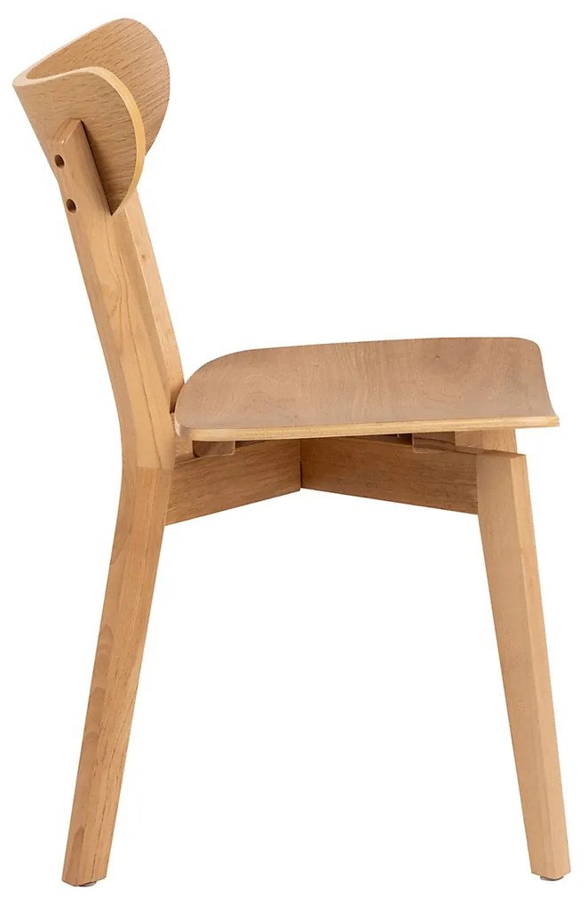 Jídelní židle Roxby dub přírodní lakovaný