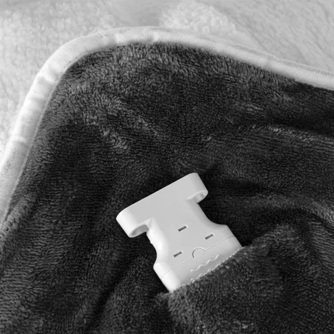 Elektrická deka GRIS sivá