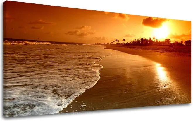 Obraz na stenu PANORÁMA ZÁPAD SLNKA ZS025E13