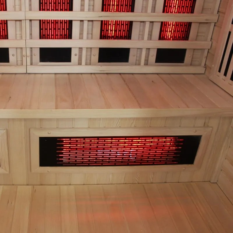 BPS-koupelny Kombinovaná sauna 2v1 HYD-7526 - Infrasauna + fínska sauna 200x160, 5-6 osôb