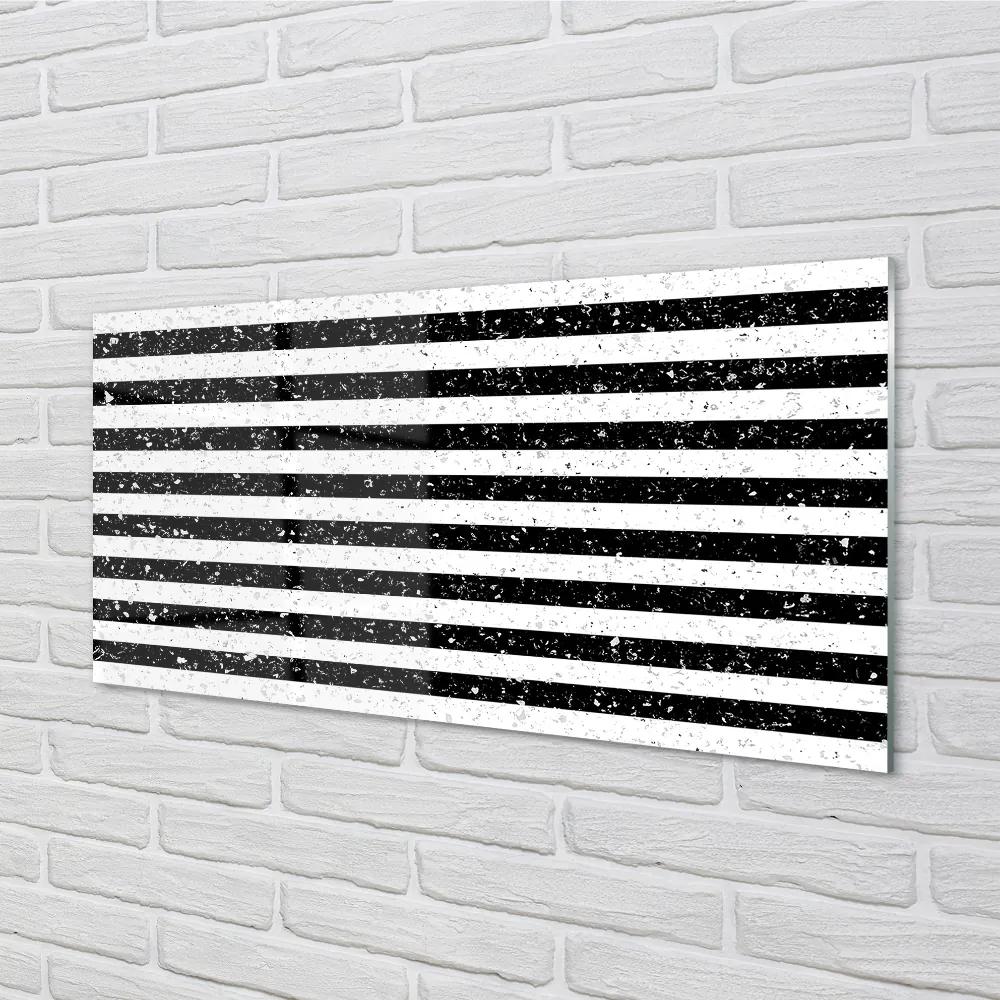Nástenný panel  Škvrny zebra pruhy 120x60 cm