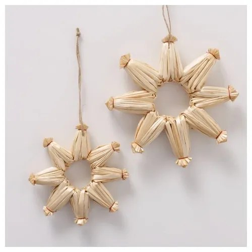 Súprava 2 vianočných závesných dekorácií Boltze Nida