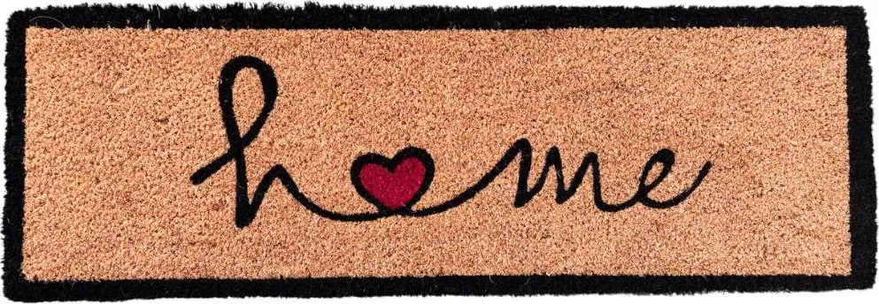 Home Elements Rohožka Home so srdiečkom