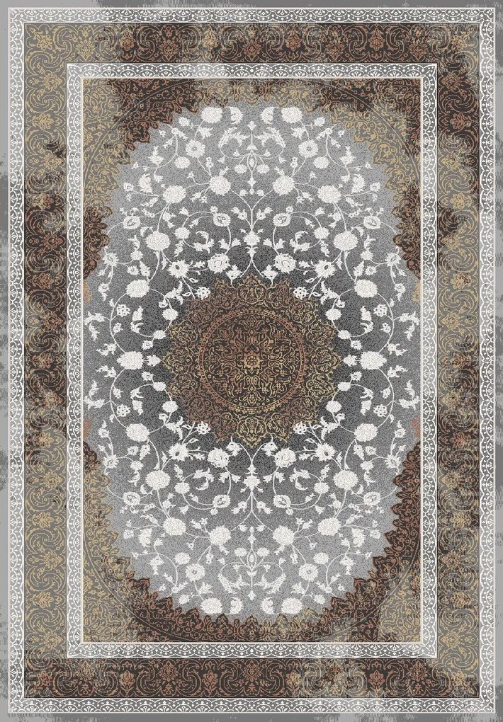 Koberec Deluxe 9091 béžový s orientálnym vzorom – obdĺžnikový Rozmer: 60x100 cm