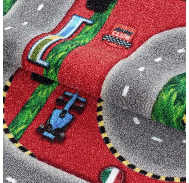 Ayyildiz Detský kusový koberec PLAY 2907, Červená Rozmer koberca: 140 x 200 cm