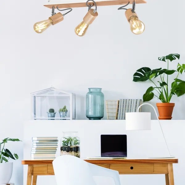 Prisadený luster GUSTAVO 3xE27/60W/230V