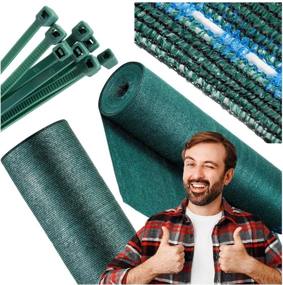 Tieniaca sieť 1,5x50 m SPRINGOS SN0019 - zelená