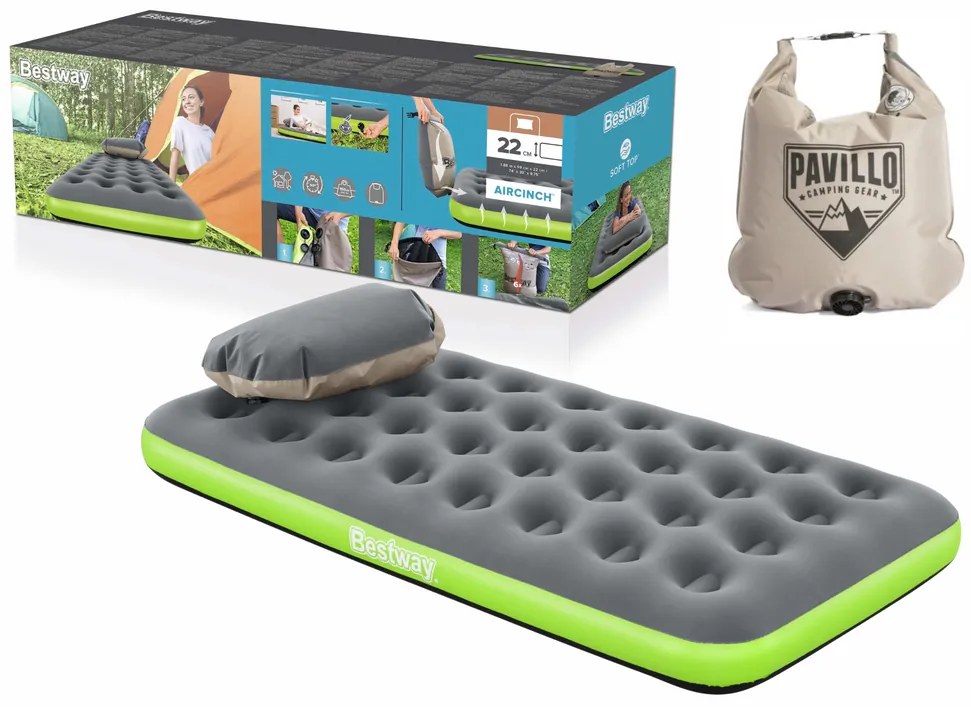 Bestway Nafukovací matrac 188 x 99 x 22 cm - Bestway 67619