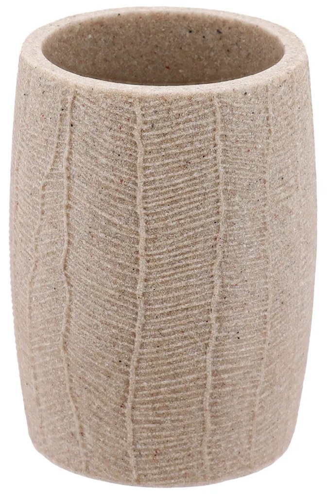 Kúpeľňový pohár Binchi, béžová