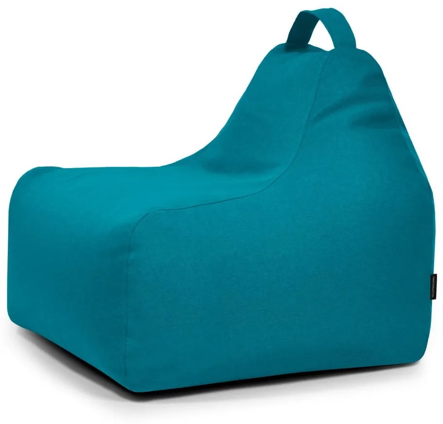 Tyrkysovomodrý detský sedací vak Game Amuse – SLOWDOWN