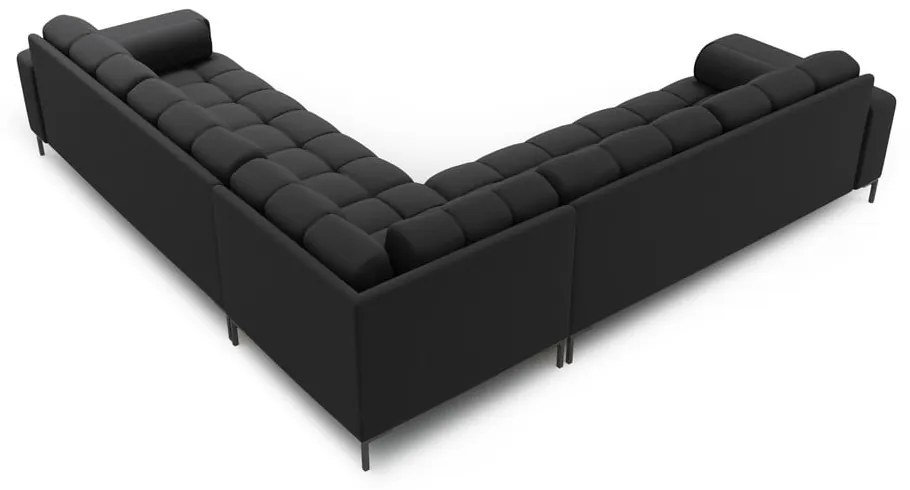 Tmavosivá rohová variabilná pohovka Bali – Cosmopolitan Design