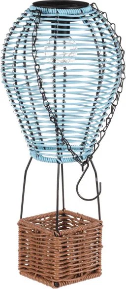 Solárny lampáš balón s LED osvetlením PLA113 BLUE-L
