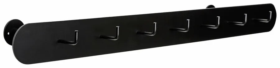 Čierny kovový nástenný vešiak Hack – Hübsch