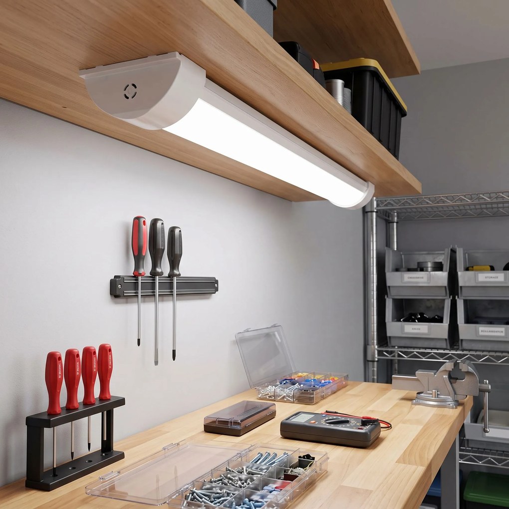 Toolight Toolight, JNH053-18N, lineárne LED svietidlo 60 cm, 18 W, 4000 K, biela, OSW-56245