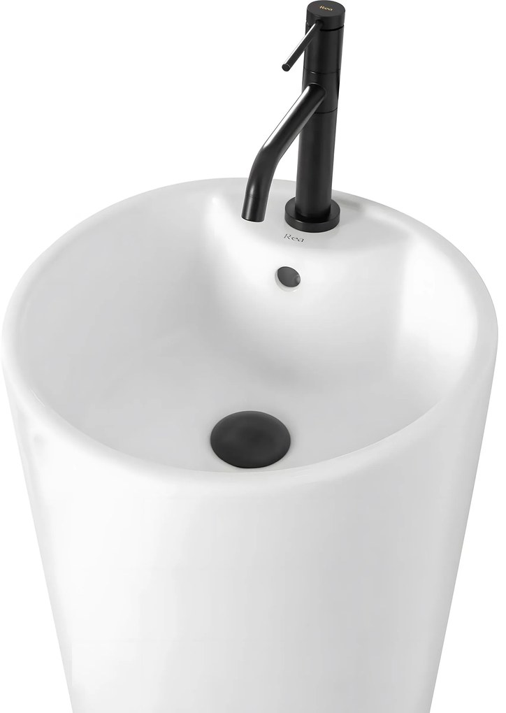 Rea Blanka voľne-stojace umývadlo, 84 x 40 cm, biela, REA-U5635