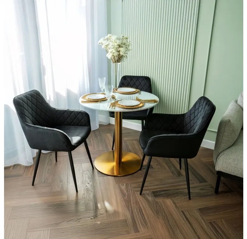 Kreslo HAVANA TEDDY čierne