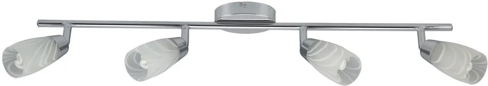 Candellux LAUFER Bar Lamp 4X40W G9 Chrome 94-28412