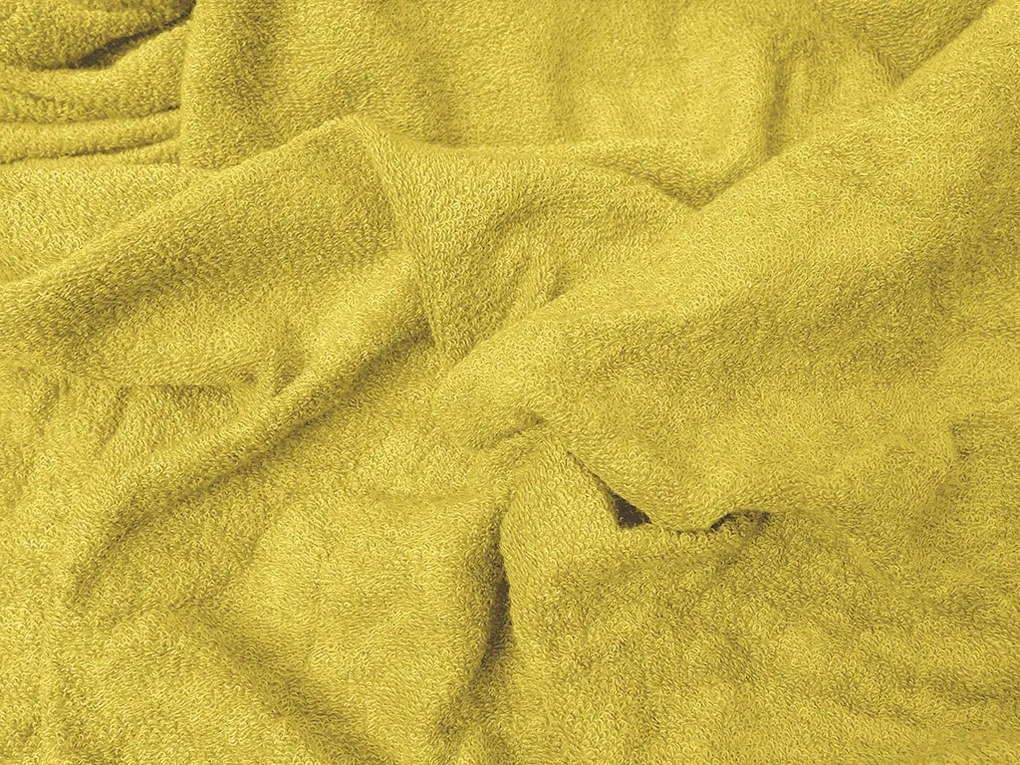 Froté plachta EXCLUSIVE žltá 200x220 cm