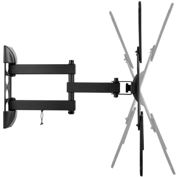 MK FLORIA MKF-23DP444 - Nástenný držiak na TV s kĺbom 65" čierna