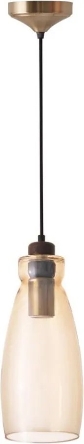 Luster na lanku VETRO 1xE27/60W/230V