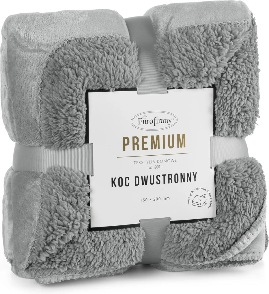 DEKA TEDY 170X210 CM STRIEBORNÁ