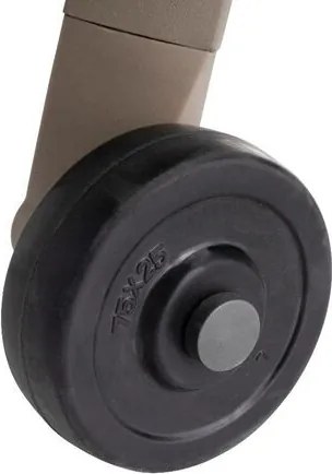 KETTLER DIAMOND hliníkové ležadlo s teakovými opierkami