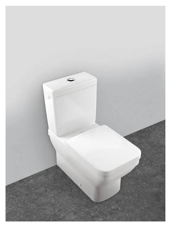 Villeroy & Boch ARCHITECTURA - Záchodové sedátko s poklopom, biela alpin 9M606101