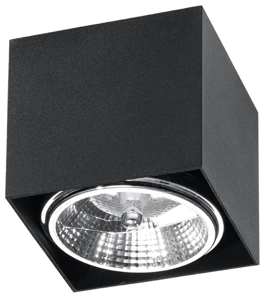 Stropné svietidlo Blake, 1x čierne kovové tienidlo