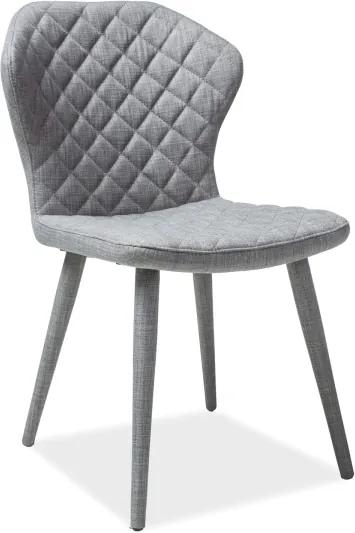 Sivá stolička LOGAN