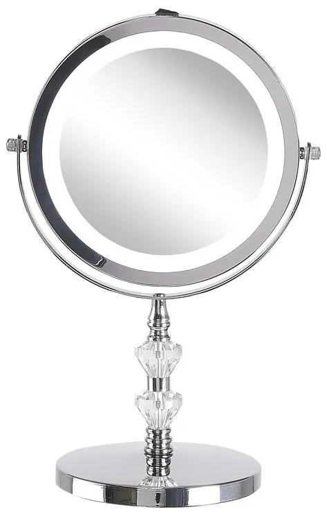 Kozmetické zrkadlo Laoza (strieborná). Vlastná spoľahlivá doprava až k Vám domov. 1080801