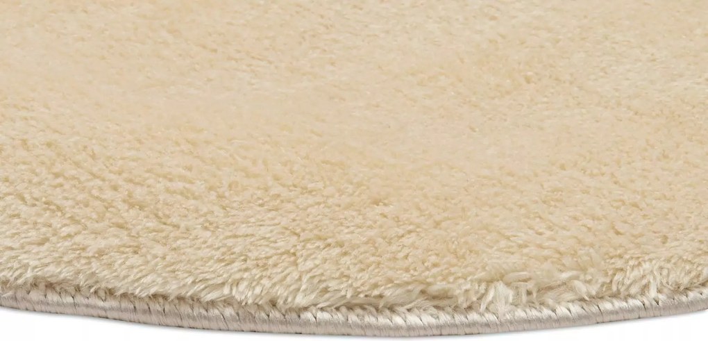 TA Koberec 2000 BÉŽOVÉ KOLO NA MAZNANIE Rozmer: 100x100 cm