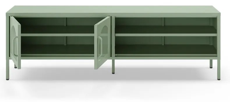 TV stolík v mentolovej farbe 160x50 cm Diora – Marckeric